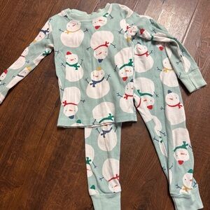 Carter’s Toddler Snowman Christmas Pajamas